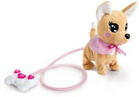 Simba speelgoedhond Chi Chi Love Loomy met afstandsbediening en lichtgevende leiband-2