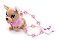 Simba speelgoedhond Chi Chi Love Loomy met afstandsbediening en lichtgevende leiband-3