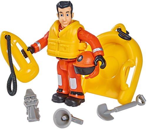 Simba Sam le pompier jetski jouet avec figurine et accessoires-3
