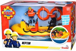 Simba Brandweerman Sam reddingsboot speelgoed met Penny figuur
