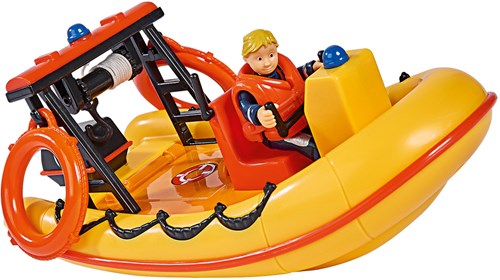 Simba Brandweerman Sam reddingsboot speelgoed met Penny figuur-2