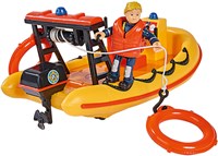 Simba Brandweerman Sam reddingsboot speelgoed met Penny figuur-3