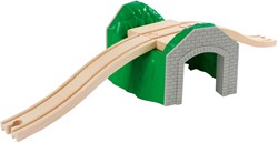 Eichhorn tunnel de rails en bois - accessoire train - bois FSC