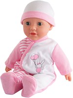 Poupée bébé Simba Laura avec sons et yeux dormeurs - jouet poupée 30cm