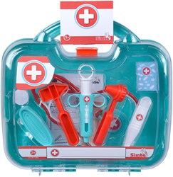 Simba dokterskoffer speelgoed met accessoires voor kinderen