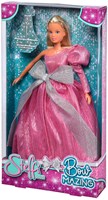 Steffi Love poupée mannequin robe de soirée rose poupée 29 cm jouet-2