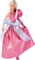 Steffi Love poupée mannequin robe de soirée rose poupée 29 cm jouet
