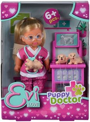 Mini pop puppy dokter dierenarts speelset met accessoires en puppy's