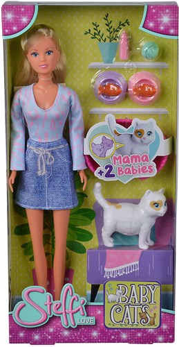 Steffi Love modepop katten speelset met kittens en accessoires