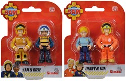 Simba figurines de jeu Sam le pompier double set - jouet figurines d'action