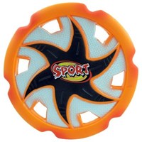 HOT Sports + Toys werpdisc soft foam oranje 23 cm - frisbee speelgoed