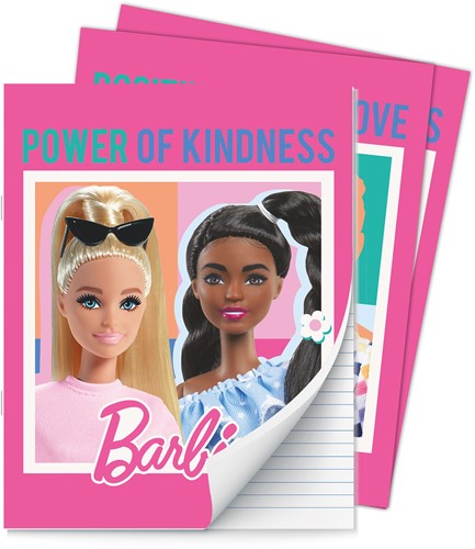 Barbie A5 schrift lijn 3-pack 2024-2025 Alle
