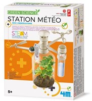 4M Kidzlabs Green Science station météo jouet éducatif - kit d'expérimentation