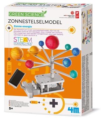 4M kit planétarium système solaire - jouet éducatif avec moteur-3