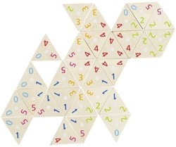 Goki Houten Tri-Domino Spel
