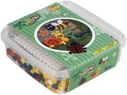 Hama Maxi perles à repasser boîte jardin 600 perles et plaques