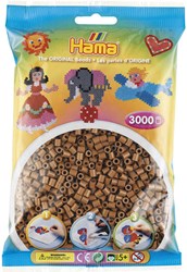 Hama strijkkralen - Noga bruin 3000 stuks creatieve knutselset