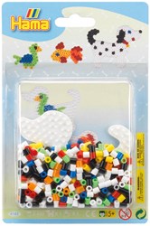 Hama perles à repasser animaux set - 450 pièces - jouet créatif