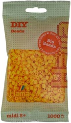 Hama Bio perles à repasser jaune midi - 1000 pièces jouet créatif
