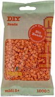 Hama Bio strijkkralen speelgoed licht abrikoos midi 1000 stuks