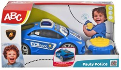 Dickie bestuurbare politieauto Pauly voor kinderen - speelgoedauto met licht