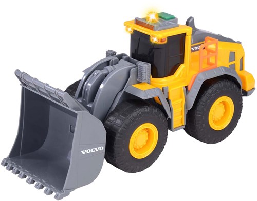 Dickie chargeuse sur pneus Volvo véhicule de chantier avec lumière et son jouet-2
