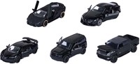 Coffret véhicules Black Edition die-cast - 5 voitures miniatures-2