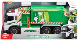 Dickie Volvo vuilniswagen speelgoedvoertuig met licht en geluid 55 cm