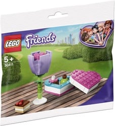 LEGO Friends bouwset bonbondoosje en bloem - kleurrijk creatief speelgoed