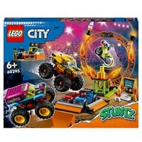 LEGO City stuntshow arena bouwset - stuntmotor en monstertrucks