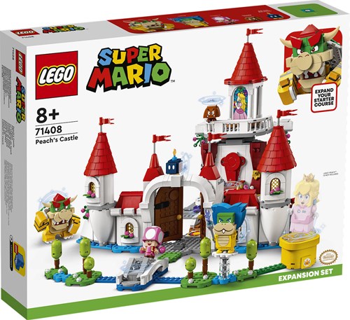 LEGO Super Mario bouwset Peach' kasteel uitbreidingsset 71408