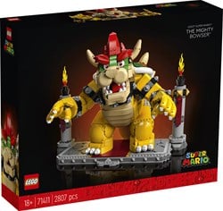 LEGO Super Mario set de construction Le Puissant Bowser modèle 3D à collectionner 71411