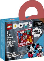 LEGO DOTS Mickey Mouse & Minnie Mouse patch créatif - Patch à coudre