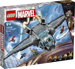 LEGO Marvel Super Heroes Quinjet des Avengers Infinity Saga Set de Construction