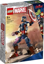 LEGO Marvel figurine à construire Captain America Avengers jouet - 76258