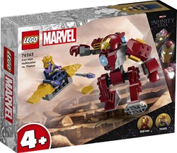 LEGO Marvel figurine Iron Man Hulkbuster vs Thanos set de construction