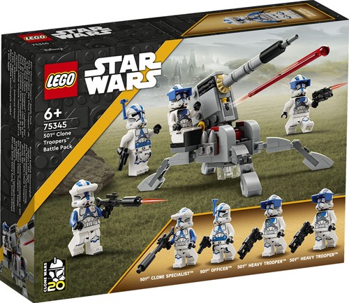 LGO SW 501st Clone Troopers gevechtspakket
