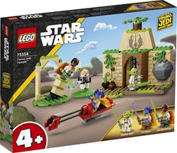 LEGO Star Wars Tenoo Jedi Tempel bouwset met Yoda figuur - 75358