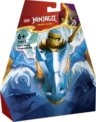 LEGO NINJAGO attaque du dragon set de construction avec Nya et dragon - 71802