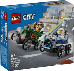 LEGO City coffret voiture de course - avion et lit d’hôpital jouet