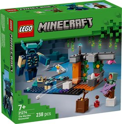 LEGO Minecraft set de construction La rencontre avec le Gardien - 21274