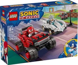 LEGO Sonic speelgoedauto Silvers Auto vs. Knuckles Monstertruck