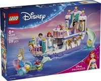 LEGO Disney coffret de construction Le bateau royal de mariage d'Ariel avec figurines