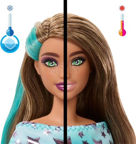 Mattel Barbie pop verjaardag huisdier verrassingsset met blauwe highlights-2