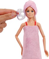 Mattel Barbie modepop Glam Party met rode glitters en verrassingen-3