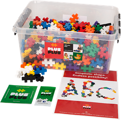 Plus-Plus bouwset BIG basic 400 stuks kleurrijk constructiespeelgoed