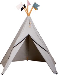 Roommate speeltent tipi Steen Grijs