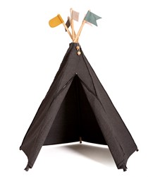 Roommate speeltent tipi Antraciet Zwart