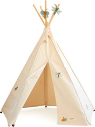 Roommate speeltent tipi Wit - Kleine Insecten