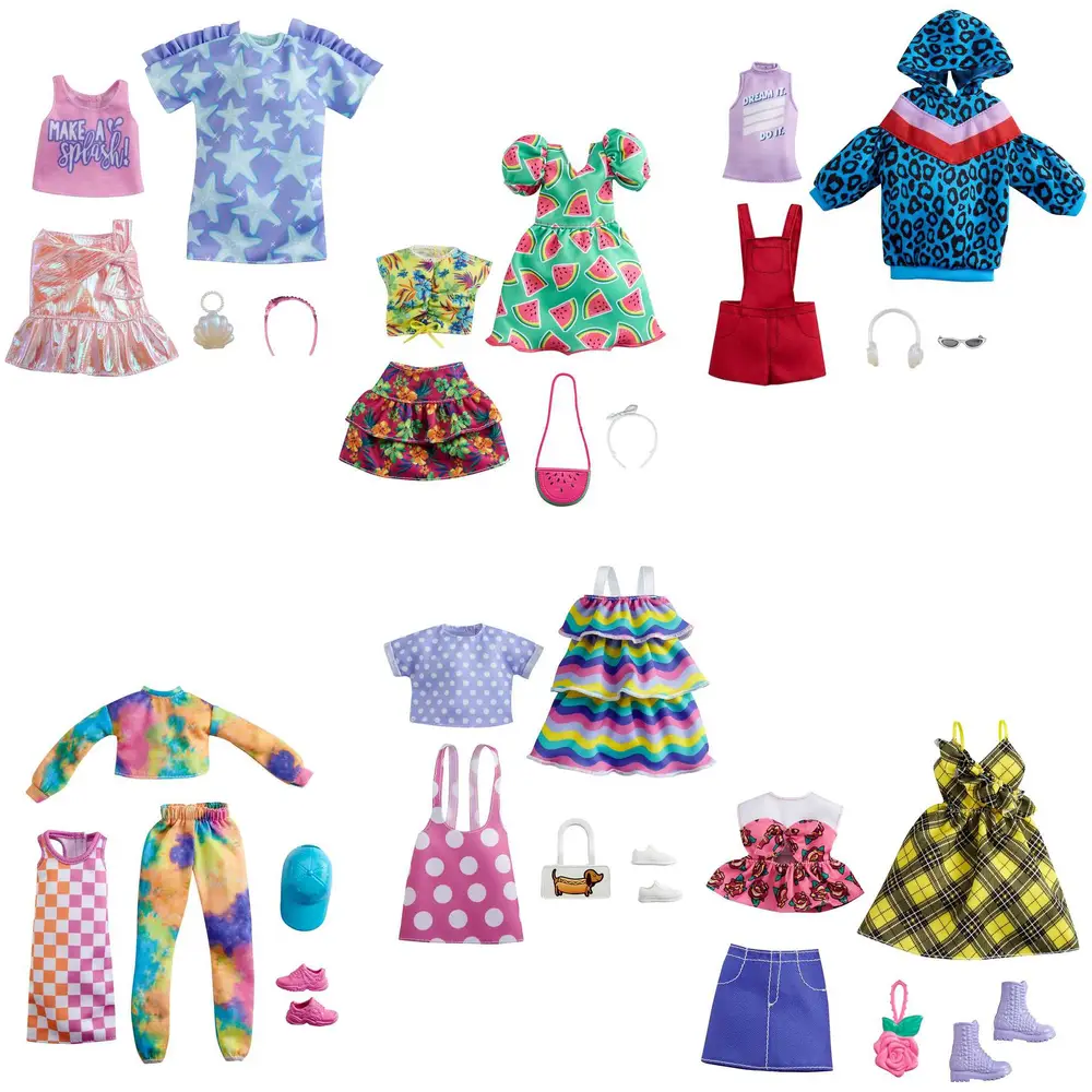 Mattel Barbie ensemble de vêtements - Accessoires de mode pour Barbie